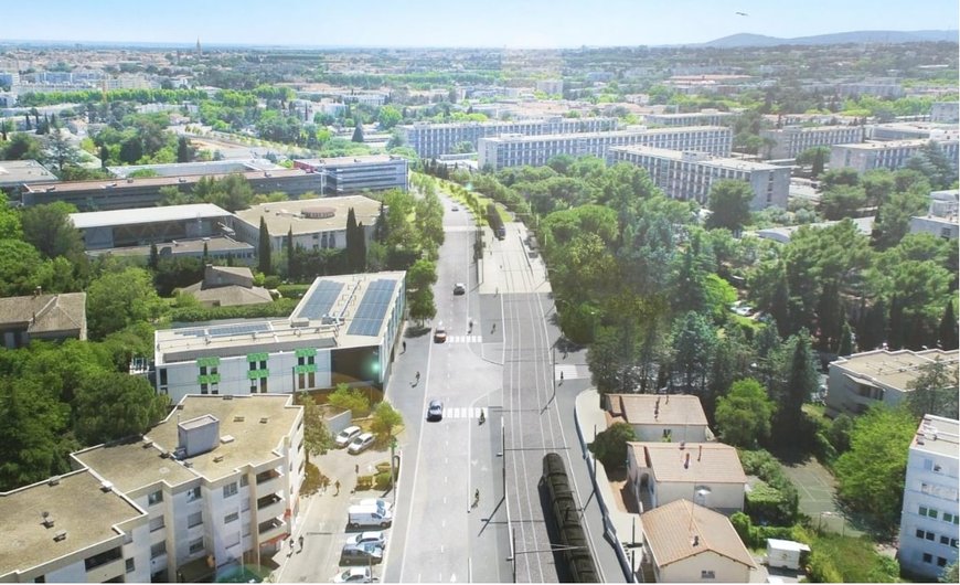 NGE remporte le marché de construction de la voie ferrée de la future Ligne 5 du tramway, sur le secteur Nord de Montpellier