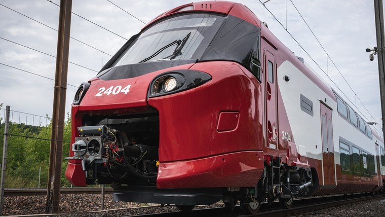  Arrivée au Luxembourg de la première automotrice Coradia Stream High Capacity des CFL