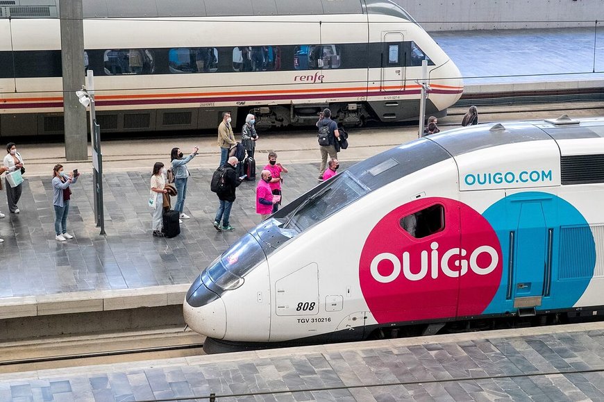 ’EST PARTI POUR LES PREMIÈRES CIRCULATIONS À GRANDE VITESSE DE OUIGO ESPAGNE ENTRE MADRID, ALBACETE ET ALICANTE