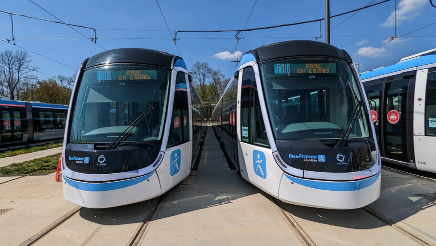 DEBUT DE LA MARCHE À BLANC DU TRAMWAY T10 : DERNIÈRE ETAPE AVANT LA MISE EN SERVICE LE 24 JUIN PROCHAIN