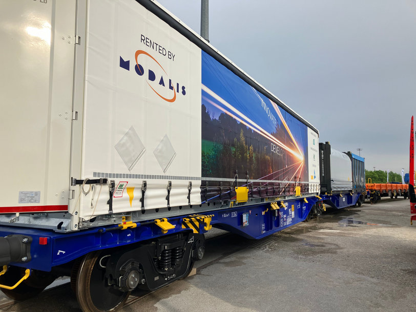 MODALIS lance le wagon de transport intermodal le plus rapide du marché européen! Une innovation majeure dans un contexte de décarbonation des transports