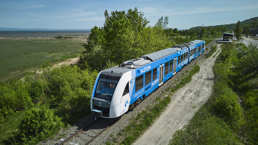 Alstom conclut avec succès la démonstration du premier train à hydrogène en service commercial en Amérique du Nord