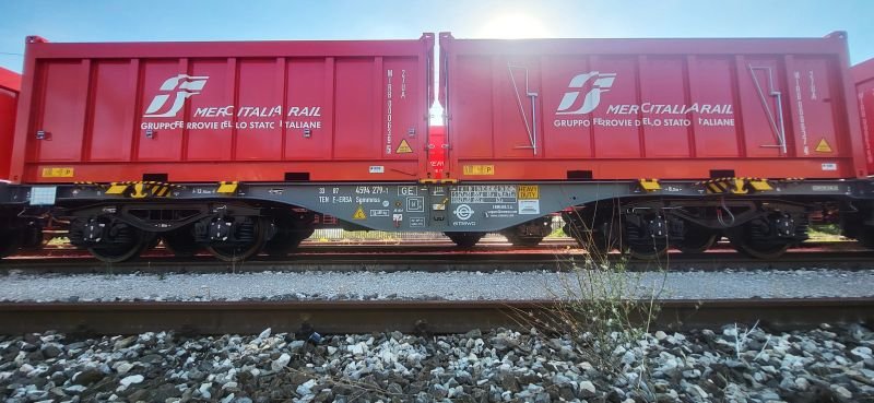 102 nouveaux wagons intermodaux pour Mercitalia Logistics