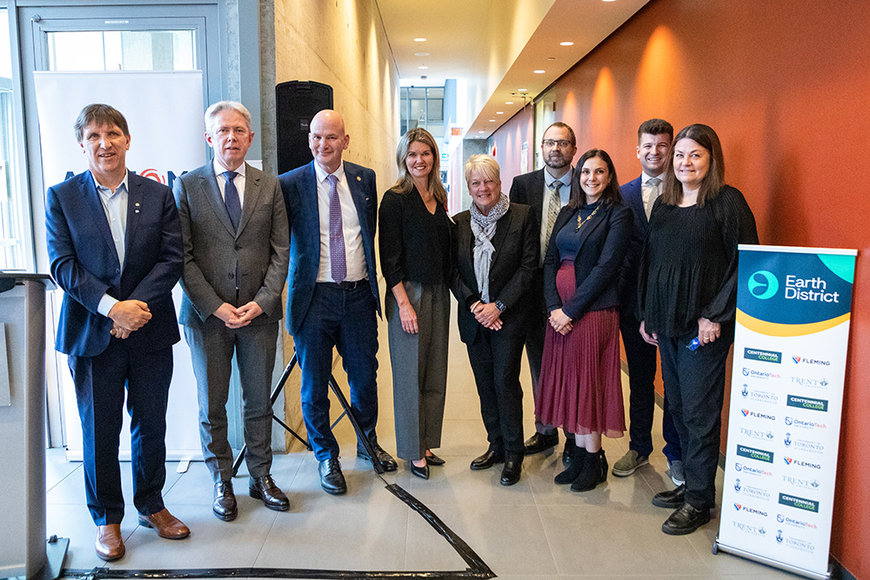 Alstom signe un protocole d&rsquo;accord avec Earth District, un consortium de cinq universités, pour développer le secteur de la mobilité ferroviaire durable en Ontario