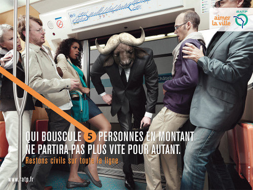 La RATP lance une campagne de sensibilisation pour lutter contre les incivilités