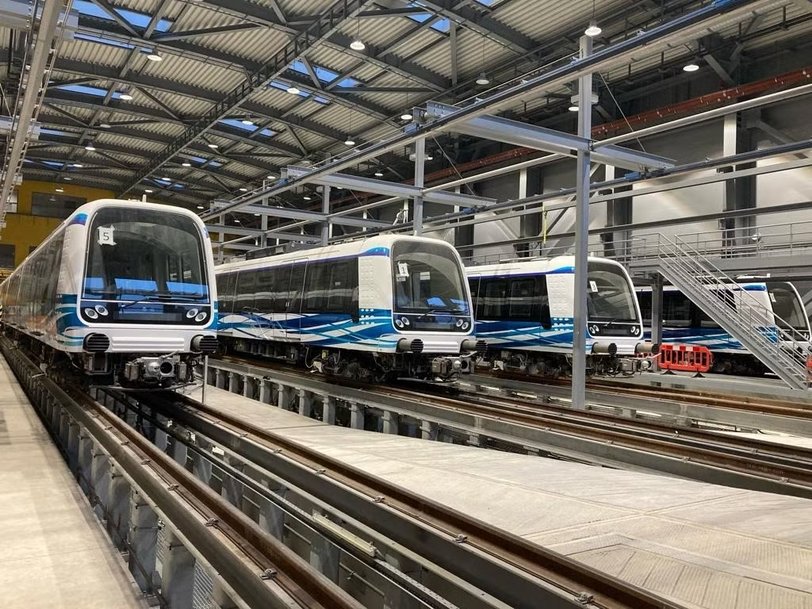 Hitachi Rail livre le premier métro sans conducteur en Grèce