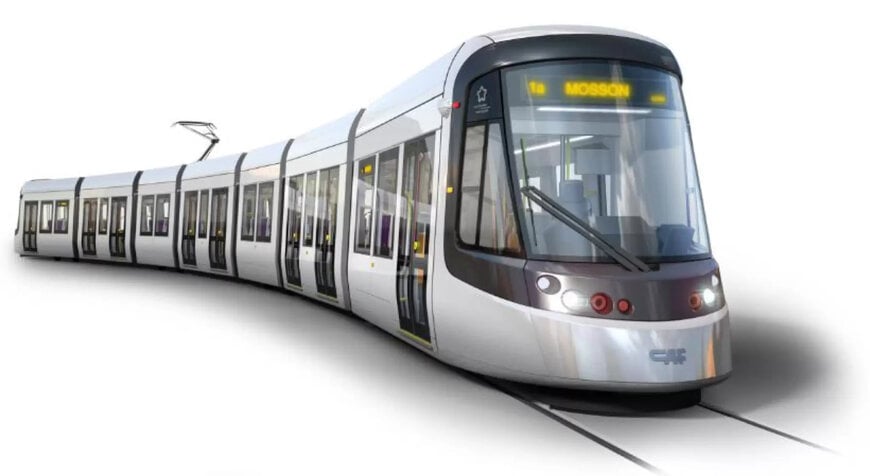 CAF FOURNIRA 19 RAMES DE TRAMWAYS URBOS AU SYNDICAT DES MOBILITÉS DE TOURAINE