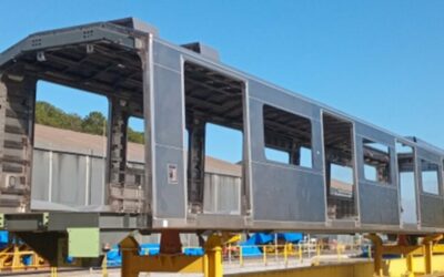 Alstom achève la production du premier chaudron du métro de la ligne 7 de Santiago du Chili