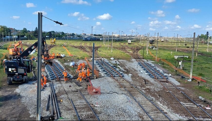 Transport ferroviaire de marchandises : SNCF Réseau modernise quatre triages majeurs avec l’appui de l’Etat et de la Commission Européenne