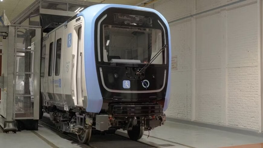 LE MF19, MÉTRO NOUVELLE GÉNÉRATION, ARRIVE SUR LA LIGNE 10