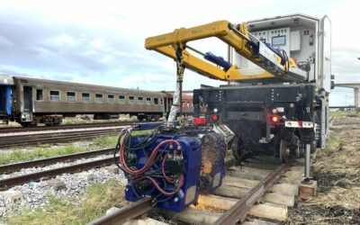 Soudage mobile par étincelage pour voies ferroviaires