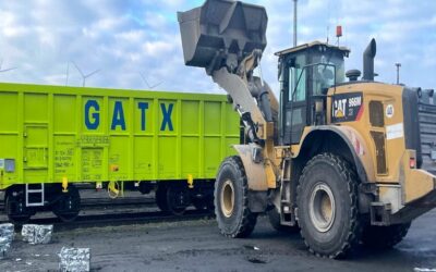 Le Plancher De Wagon GATX Rail Europe Eamnos Résiste À Des Tests D’Impact De Ferraille Extrêmes