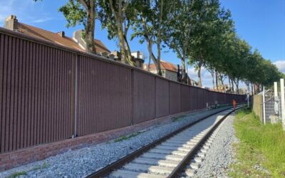 SNCF Réseau modernise la voie Mère à Calais, maillon clé du fret ferroviaire régional : Agilis, filiale de NGE, achève le projet de pose d’écrans acoustiques le plus important jamais réalisé dans les Hauts de France
