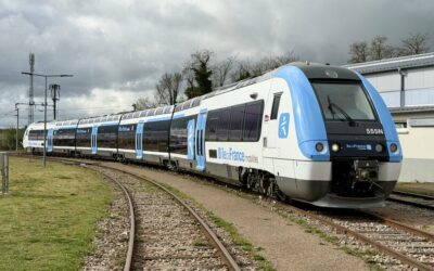 LIGNE P : LA PREMIÈRE RAME AGC INTÉGRALEMENT RÉNOVÉE CIRCULE SUR LA BRANCHE MEAUX – LA FERTÉ-MILON