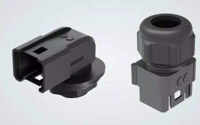 Connecteur miniature pour transmission d’énergie et de données