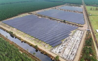 Neoen inaugure un nouveau parc solaire à Labouheyre (Landes) pour alimenter les trains exploités par SNCF Voyageurs