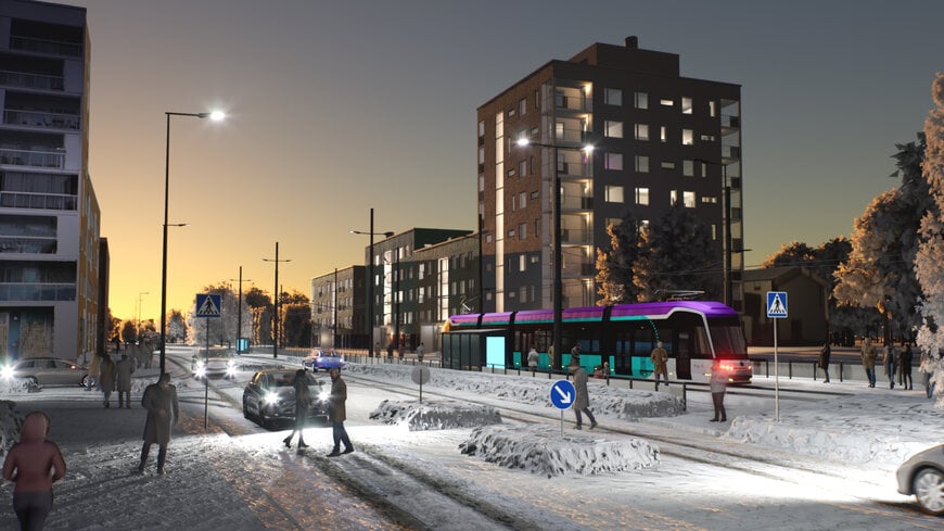 Destia remporte le contrat de la deuxième phase du projet de tramway de Vantaa en Finlande