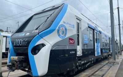 LA 100ème RAME RER NG EST ARRIVÉE SUR LE RÉSEAU FRANCILIEN