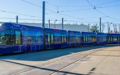 Alstom célèbre la mise en service de la première rame allongée du tramway du Mans, à temps pour la course des 24 Heures du Mans