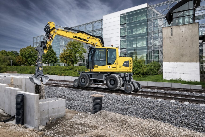Lancement de l&rsquo;excavatrice ferroviaire Liebherr RE 22 M