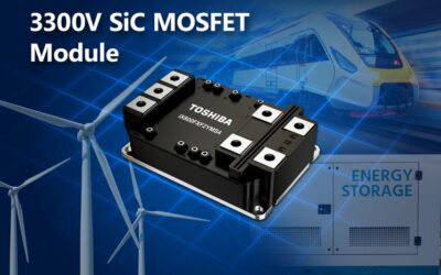 Toshiba lance un module MOSFET SiC 3300 V